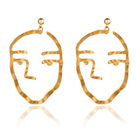 Gold Zara Earrings - Picture 3 of 5